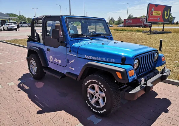 samochody osobowe Jeep Wrangler cena 59500 przebieg: 281280, rok produkcji 2002 z Jabłonowo Pomorskie